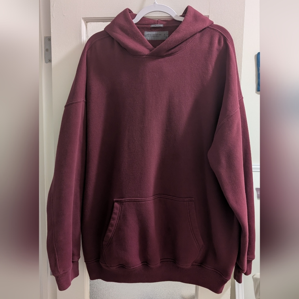 Abercrombie & Fitch Red Sweatshirt Hoodie